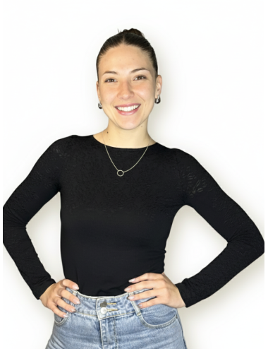 🩶 CAMISETA GAETTA - Escote...