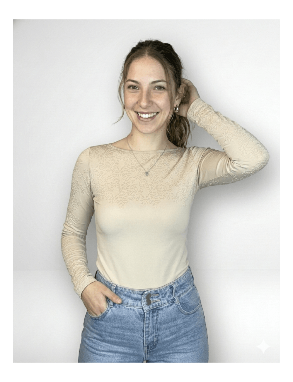 🩶 CAMISETA GAETTA - Escote polo