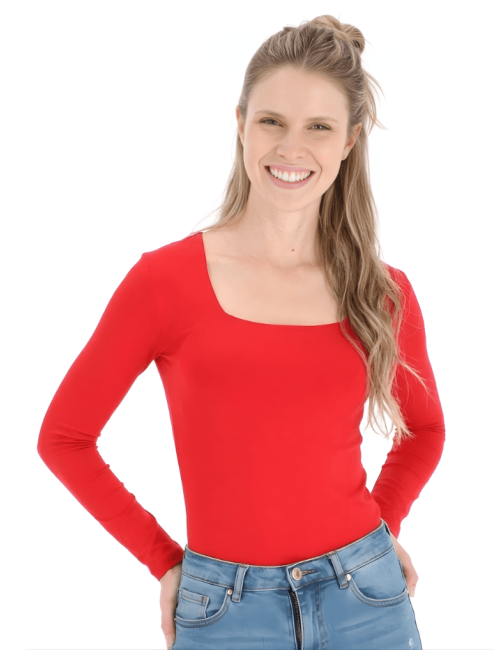 🩶 CAMISETA CUB - Escote...