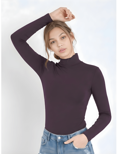 🩶 CAMISETA BEA - Cuello Beatle