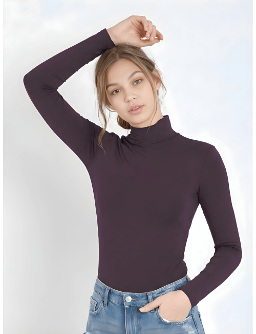 🩶 CAMISETA BEA - Cuello Beatle