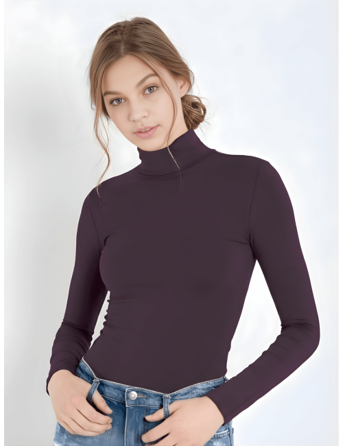 🩶 CAMISETA BEA - Cuello Beatle