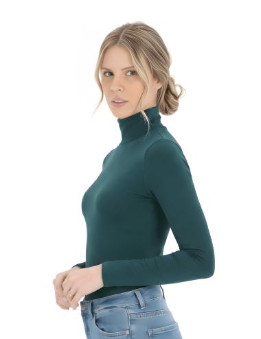 🩶 CAMISETA BEA - Cuello Beatle