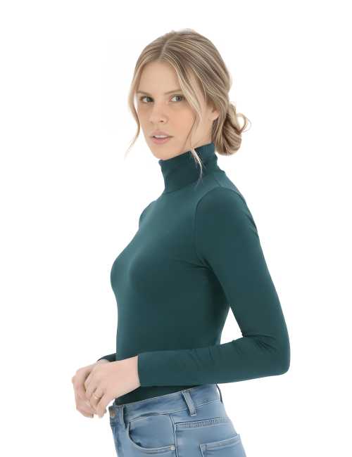 🩶 CAMISETA BEA - Cuello Beatle