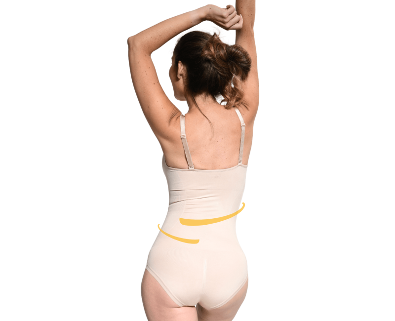 💙 Body bretel modelante Karam - breteles desmontables.