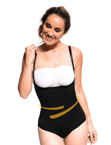 💙 Body Sin Busto Karam – Modelante con Faja reductora